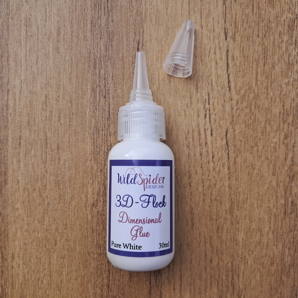 3D-Flock Dimensional Glue - Pure White