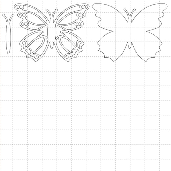Ornate Butterfly 1 SVG / Cutting File